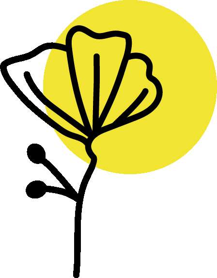 Mustard Flower Design Logo